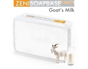 ZENI Baza za sapune Goats Milk White (kozije mlijeko, bijela) 1kg